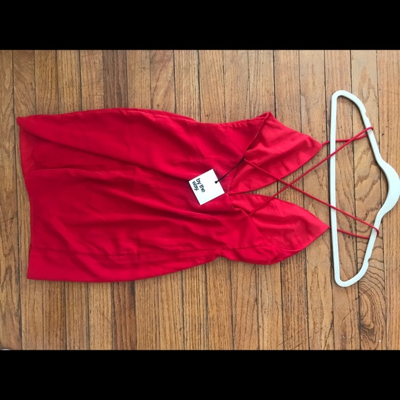 Red Dress - Revolve - Picture 2 of 5